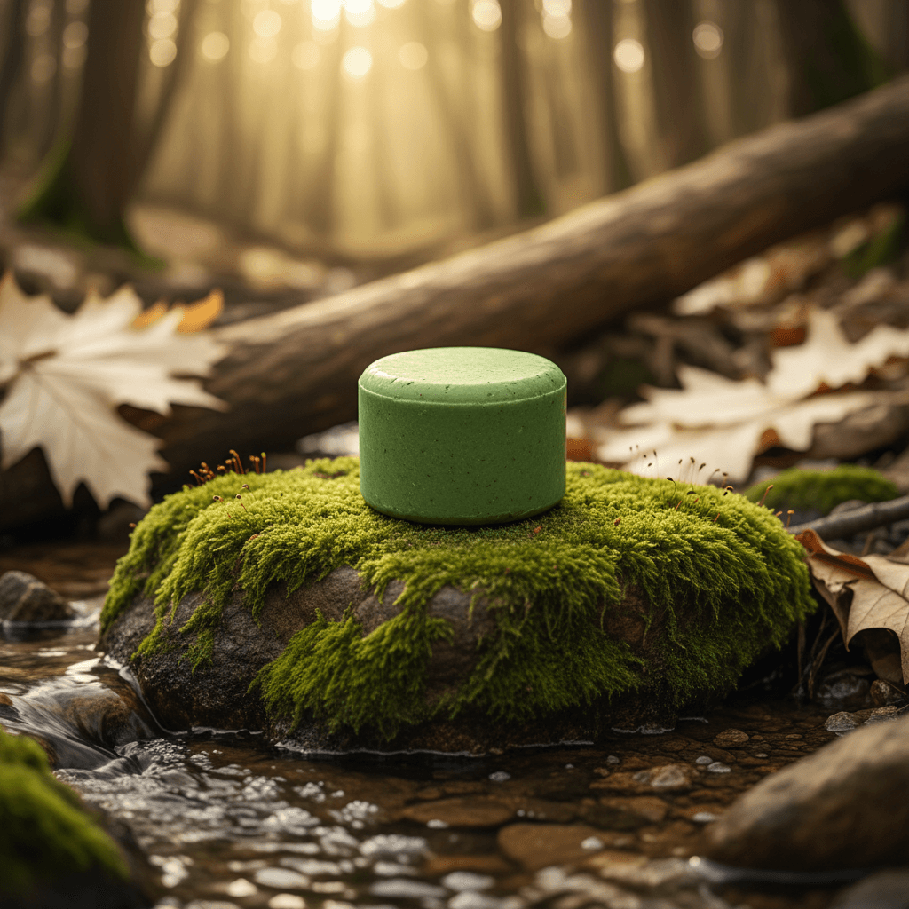 AALYVE Shampoo Bar auf Naturstein